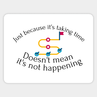 Just because it's taking time... Sticker